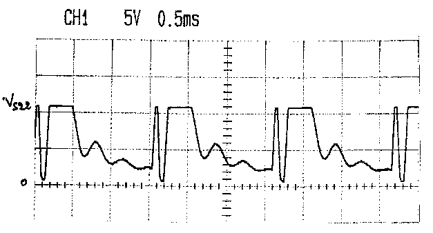 Vs22 enregistr  l'oscilloscope numrique